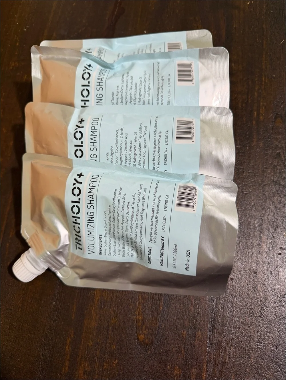 Tricholoy+ Volumizing Shampoo 10 FL OZ / 300ml - Made in USA- Lot of 4